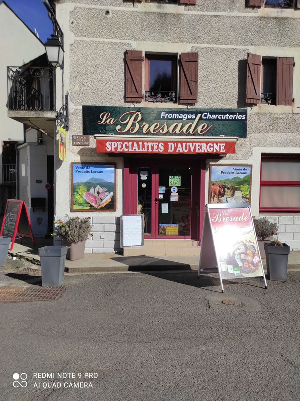 La bresade, boutique gourmande à Orcival